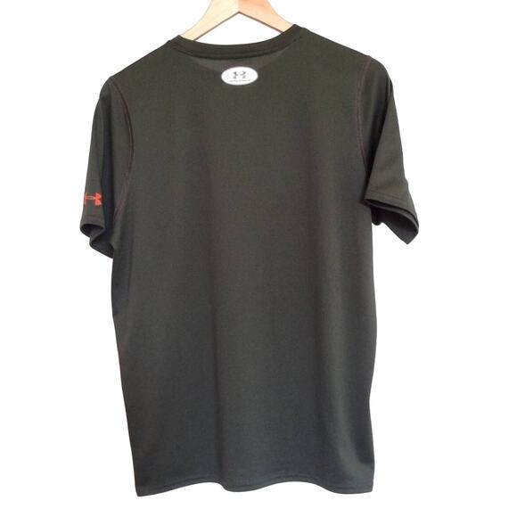 Under Armour Heat Gear Men’s Athletic Shirt Green - Picture 2 of 5